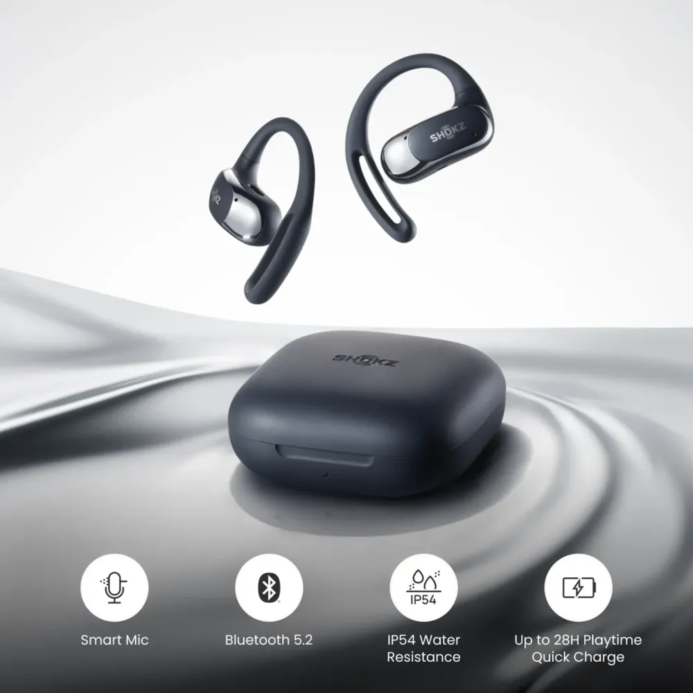 Shokz Iphone-Tilbehør|Hodetelefoner Og Hodesett|OpenFit Air Trådløse hodetelefoner