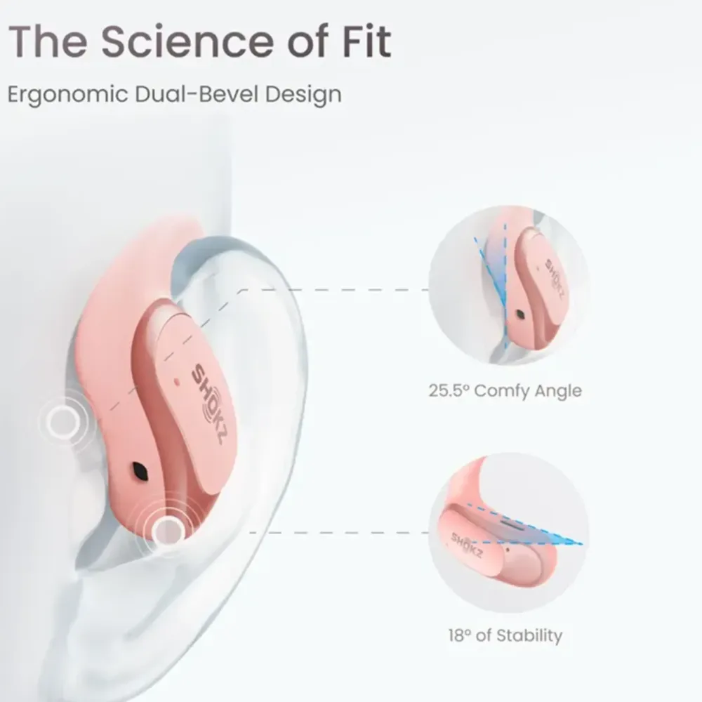 Shokz Iphone-Tilbehør|Hodetelefoner Og Hodesett|OpenFit Air Trådløse hodetelefoner