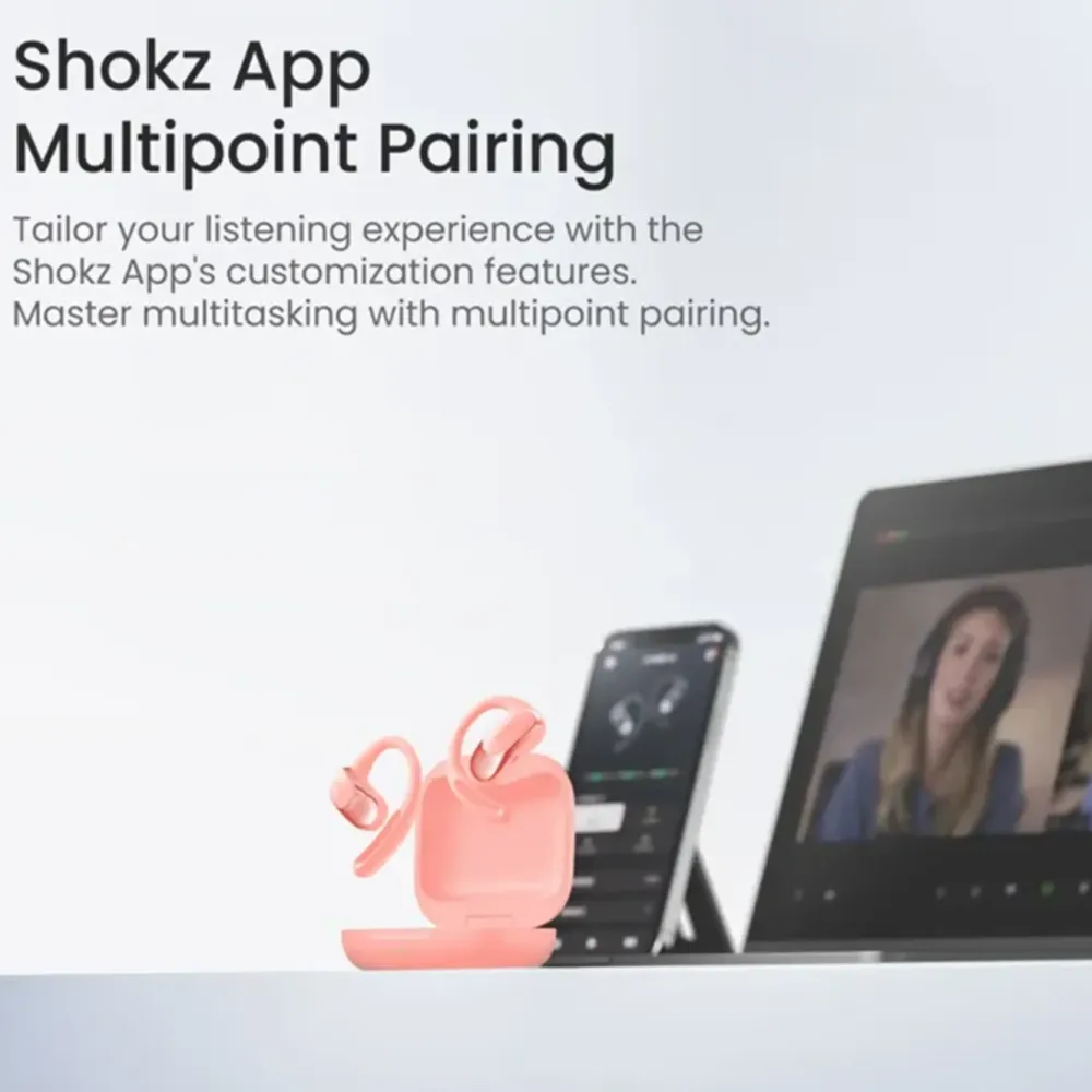 Shokz Iphone-Tilbehør|Hodetelefoner Og Hodesett|OpenFit Air Trådløse hodetelefoner