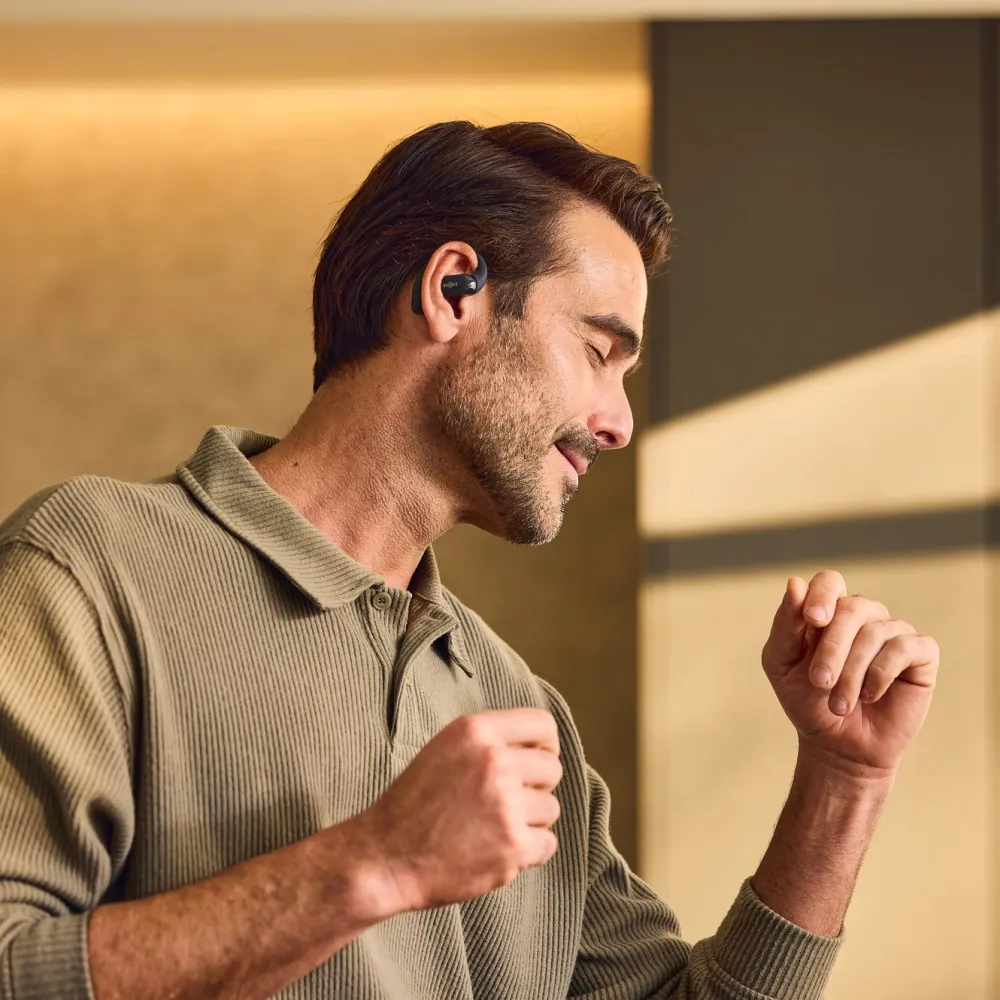 Shokz Rengjøring|Foto Og Video|OpenFit 2+ open-ear-hodetelefoner