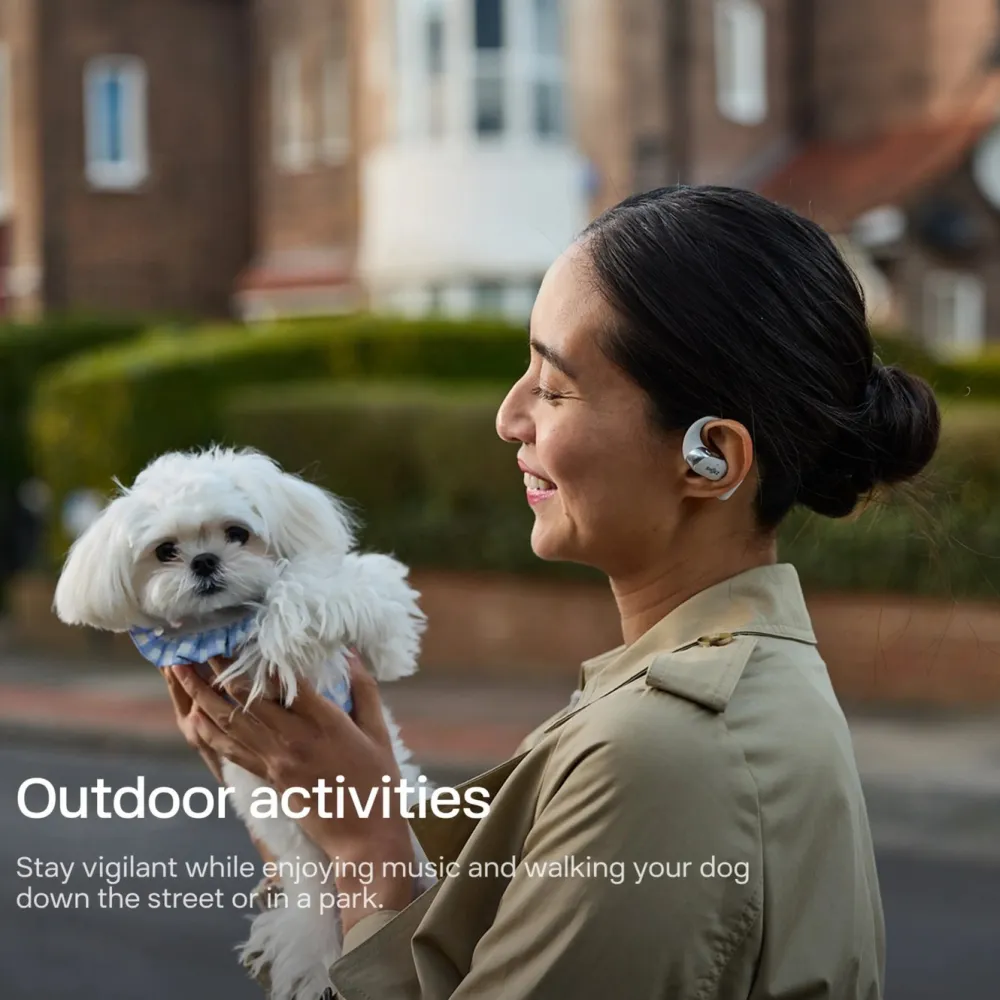 Shokz Rengjøring|Foto Og Video|OpenFit 2+ open-ear-hodetelefoner