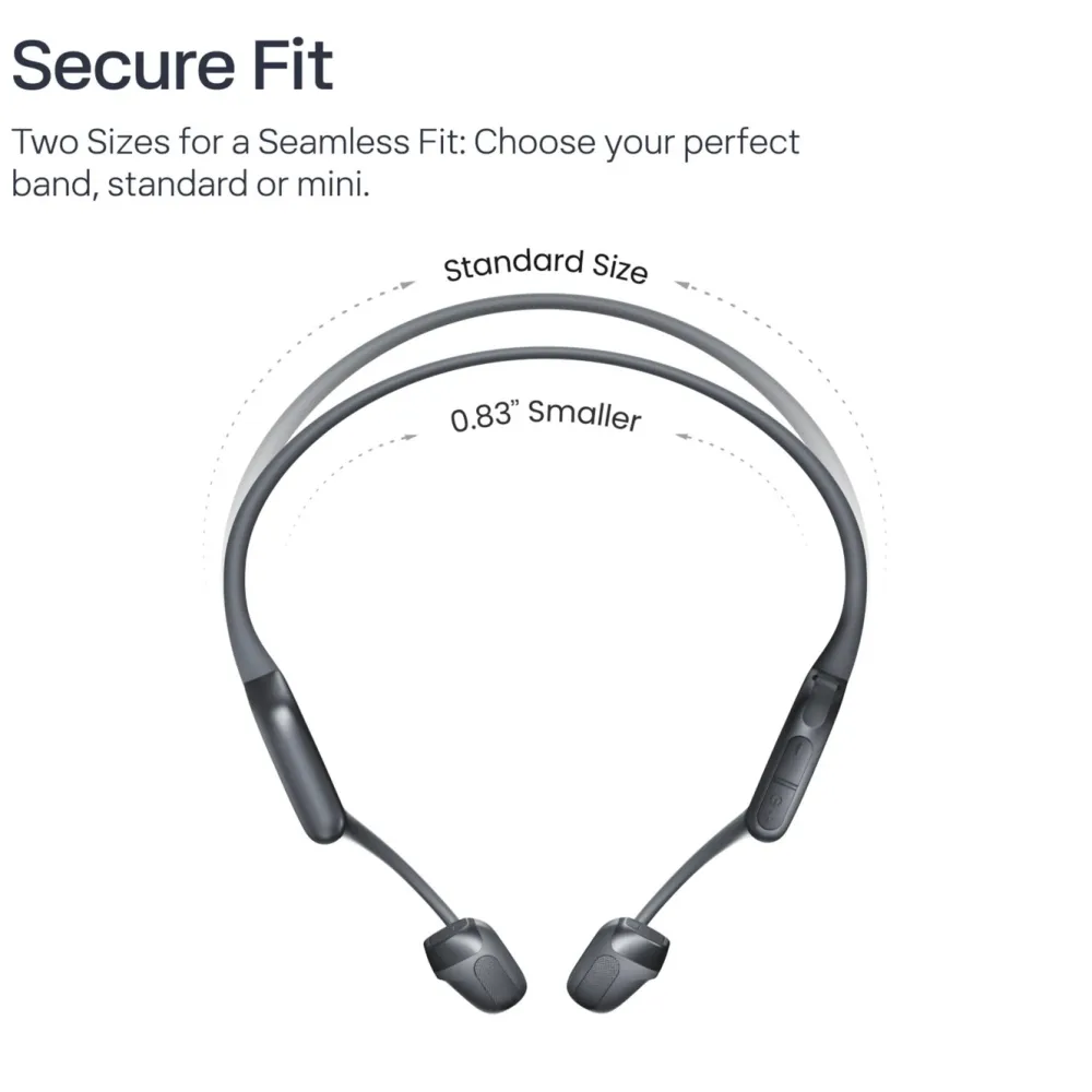 Shokz Dataheadset|Hodetelefoner Og Hodesett|OpenRun Pro 2 Mini Trådløse hodetelefoner
