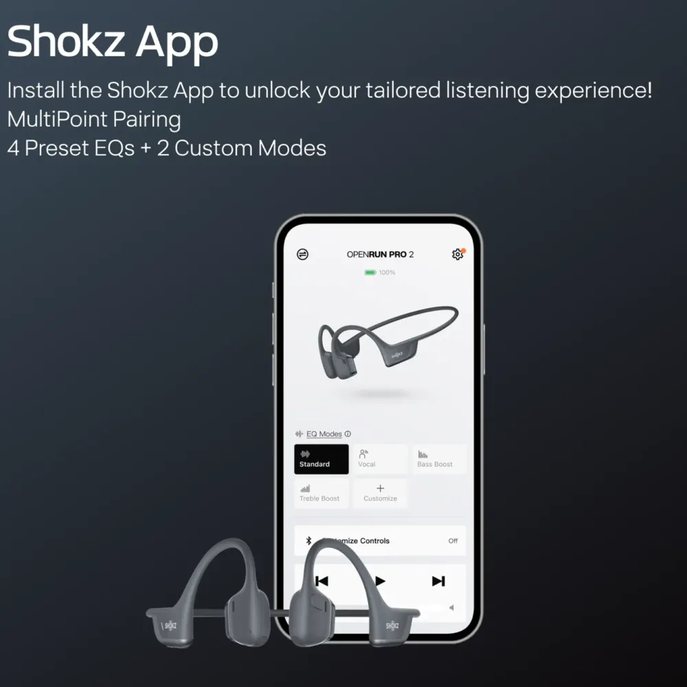 Shokz Hodetelefoner Og Hodesett|OpenRun Pro 2 Trådløse hodetelefoner