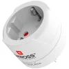 Skross Reiseeffekter|Overfallsalarm|Jordet reiseadapter USA