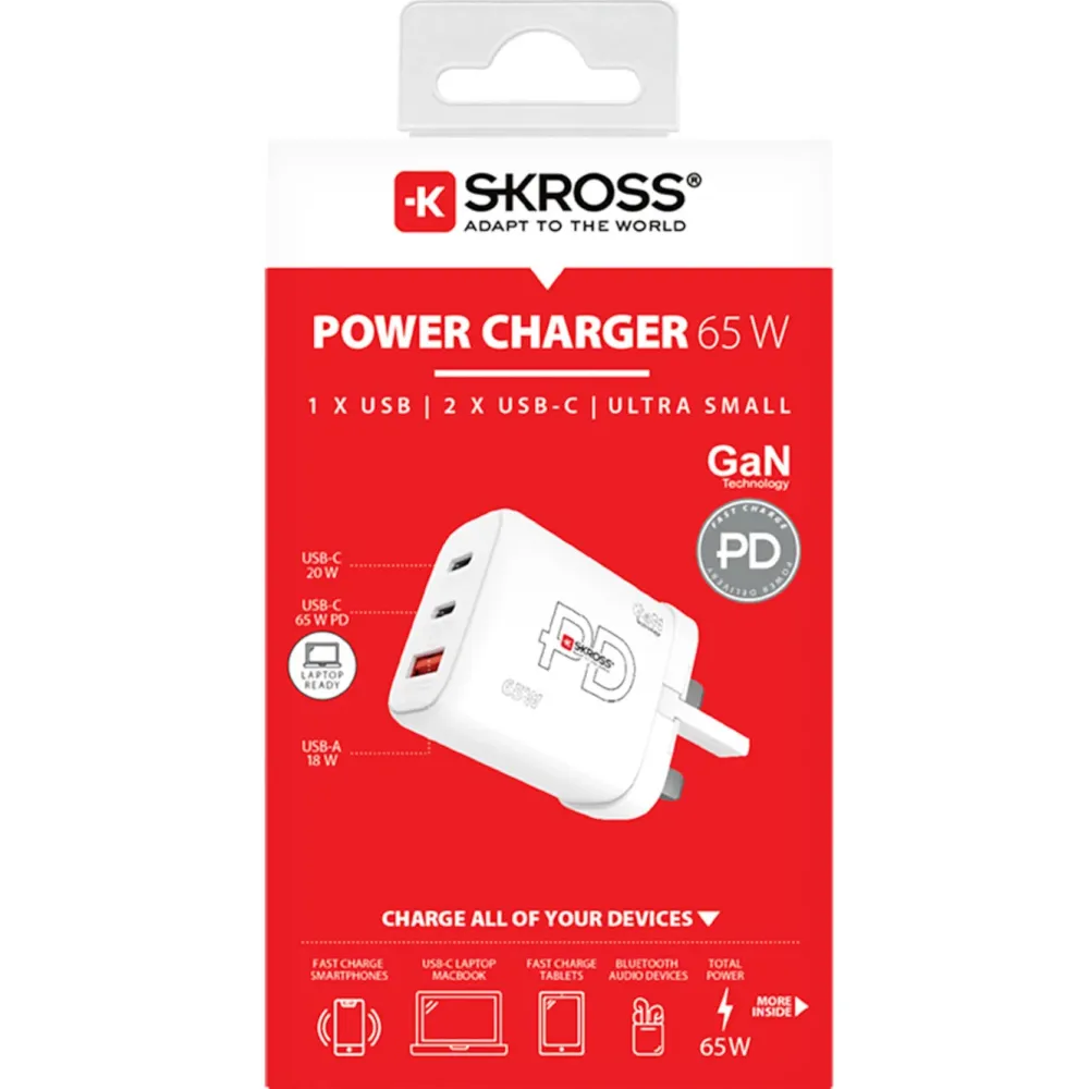 Skross Reiseeffekter|Multilader England 65 W