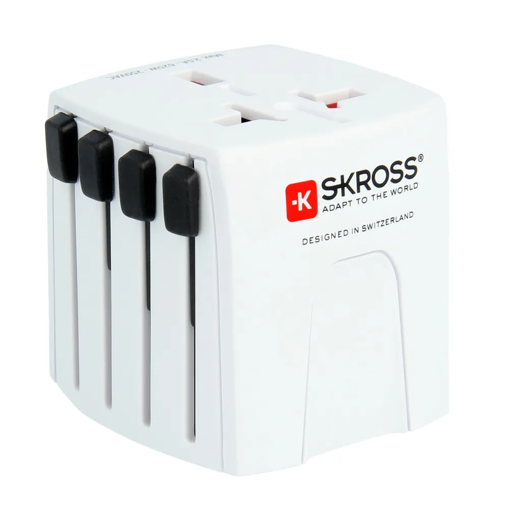 Skross Reiseeffekter|Overfallsalarm|Muv Micro Ujordet universalt reiseadapter