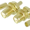 Kjell Kabler Til Tv|Kabler For Nettverk|SMA-hunnkontakt for krymping – 2-pk.