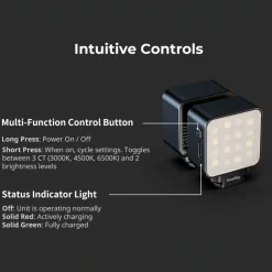 SmallRig Foto Og Video|Videolampe for actionkameraer