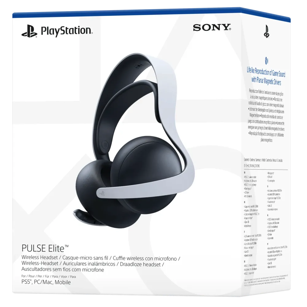Sony Gaming Hodetelefoner|PlayStation® PULSE Elite™ Trådløst headset