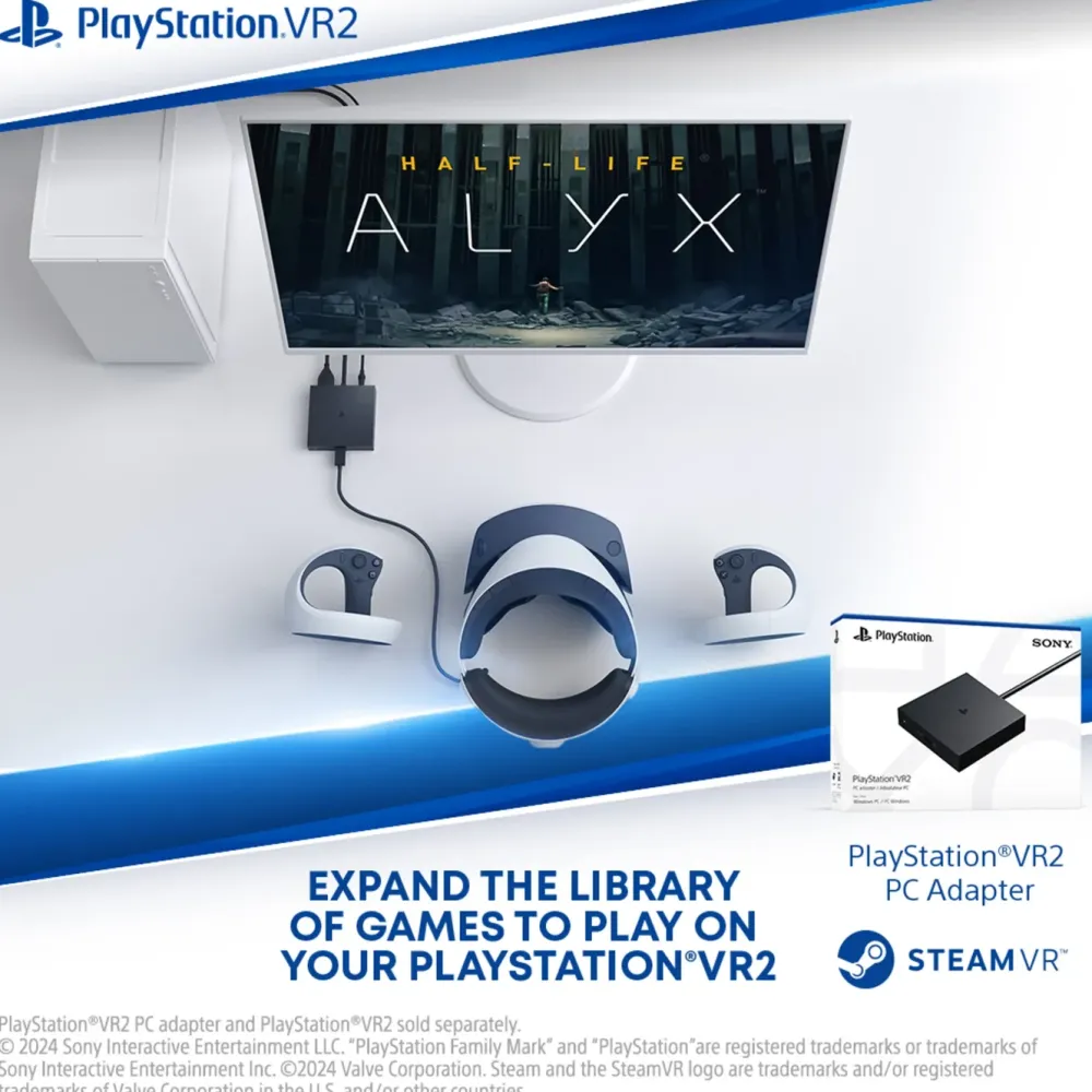 Sony Skjermbeskytter Og Deksel|Gamingskjermer|PlayStation VR2 PC Adapter