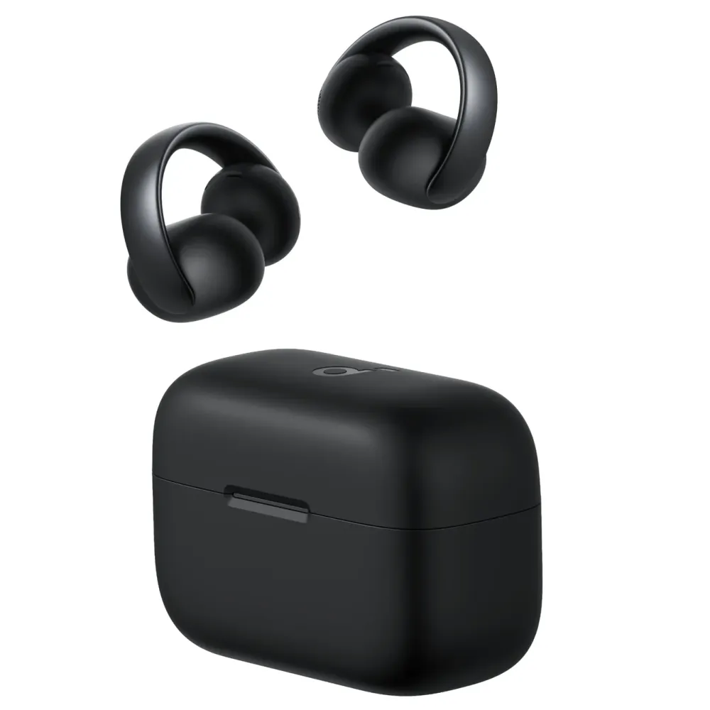 Soundcore Hodetelefoner Og Hodesett|AeroClip Svart