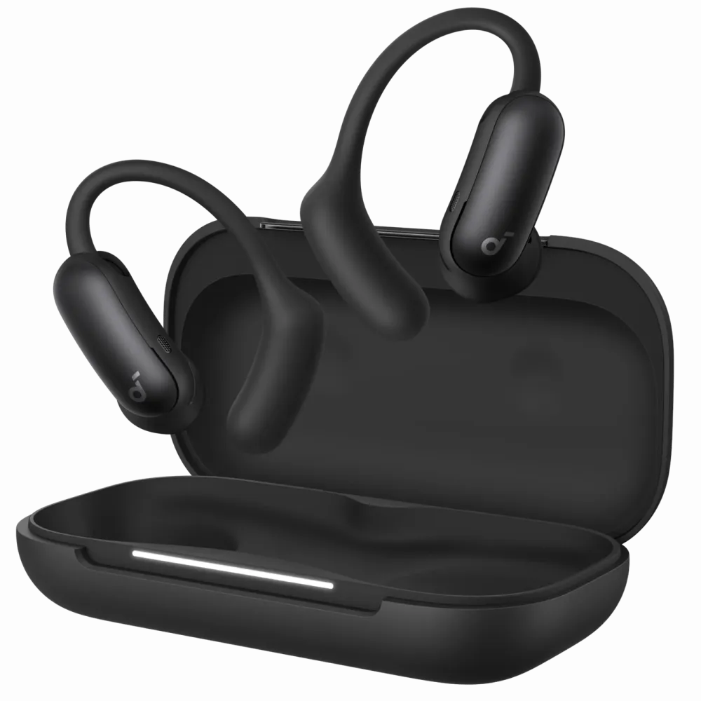 Soundcore Dataheadset|Hodetelefoner Og Hodesett|AeroFit 2 Pro open ear-hodetelefoner med støyreduksjon