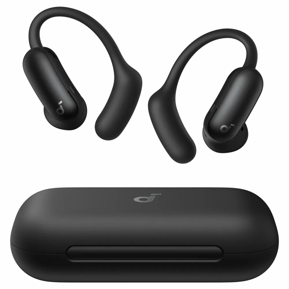 Soundcore Dataheadset|Hodetelefoner Og Hodesett|AeroFit 2 Pro open ear-hodetelefoner med støyreduksjon