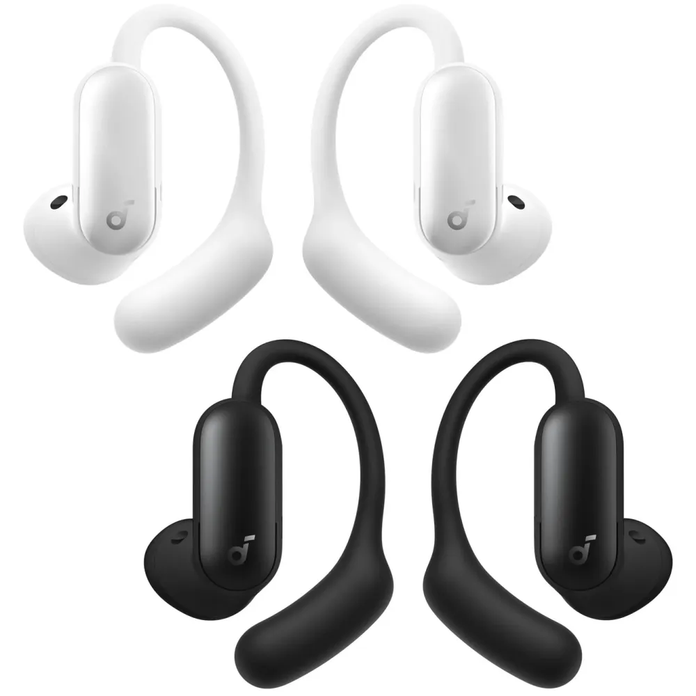Soundcore Dataheadset|Hodetelefoner Og Hodesett|AeroFit 2 Pro open ear-hodetelefoner med støyreduksjon