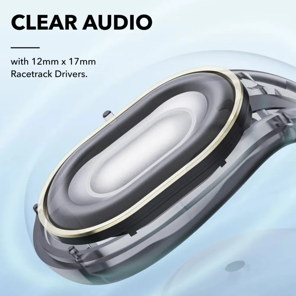 Soundcore Hodetelefoner Og Hodesett|C30i open ear-hodetelefoner med clip-on-design Svart