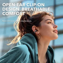 Soundcore Hodetelefoner Og Hodesett|C30i open ear-hodetelefoner med clip-on-design Svart