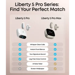 Soundcore Hodetelefoner Og Hodesett|Liberty 5 Pro trådløse in-ear-hodetelefoner
