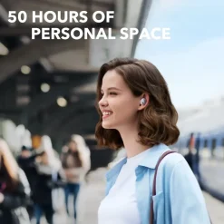 Soundcore Hodetelefoner Og Hodesett|Space A40 trådløse hodetelefoner med støyreduksjon
