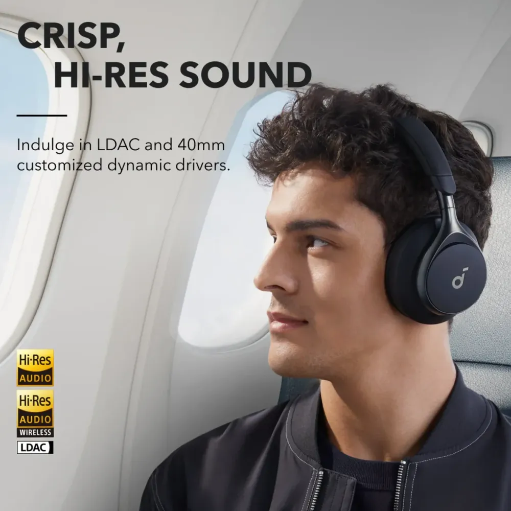 Soundcore Hodetelefoner Og Hodesett|Space One