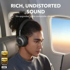 Soundcore Hodetelefoner Og Hodesett|Space One Pro Trådløse ANC-hodetelefoner
