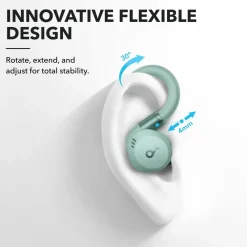 Soundcore Hodetelefoner Og Hodesett|Sport X20 trådløse hodetelefoner med støyreduksjon
