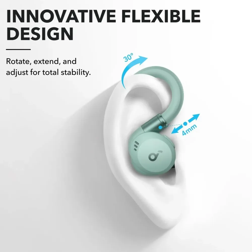 Soundcore Hodetelefoner Og Hodesett|Sport X20 trådløse hodetelefoner med støyreduksjon