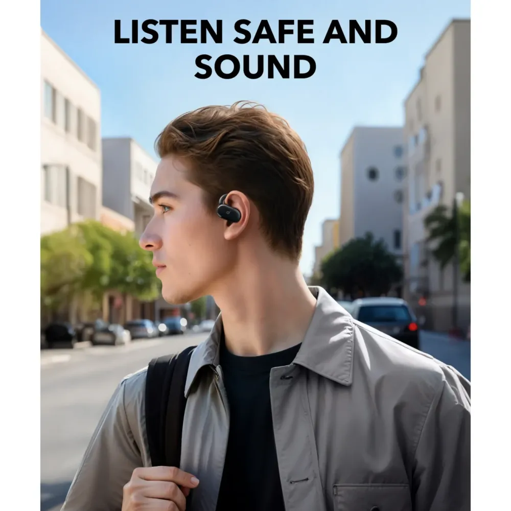 Soundcore Hodetelefoner Og Hodesett|V20i Open-Ear hodetelefoner svart