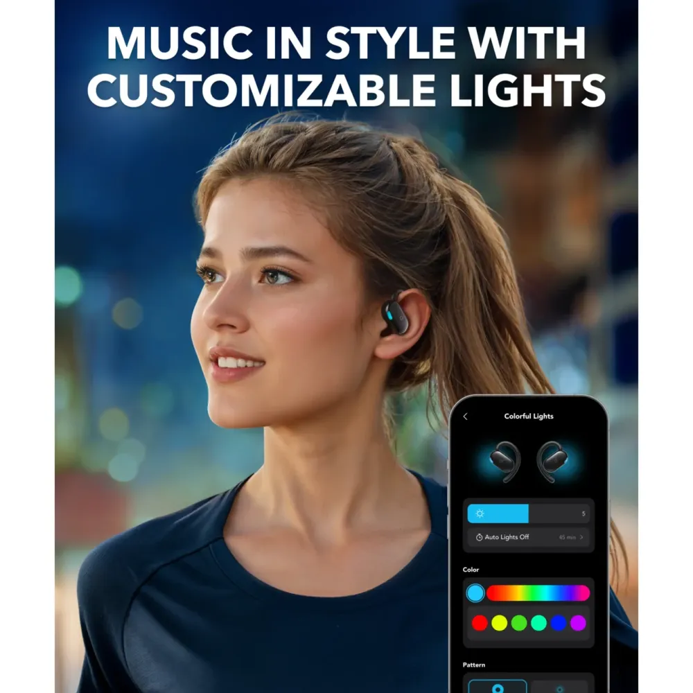 Soundcore Hodetelefoner Og Hodesett|V20i Open-Ear hodetelefoner svart