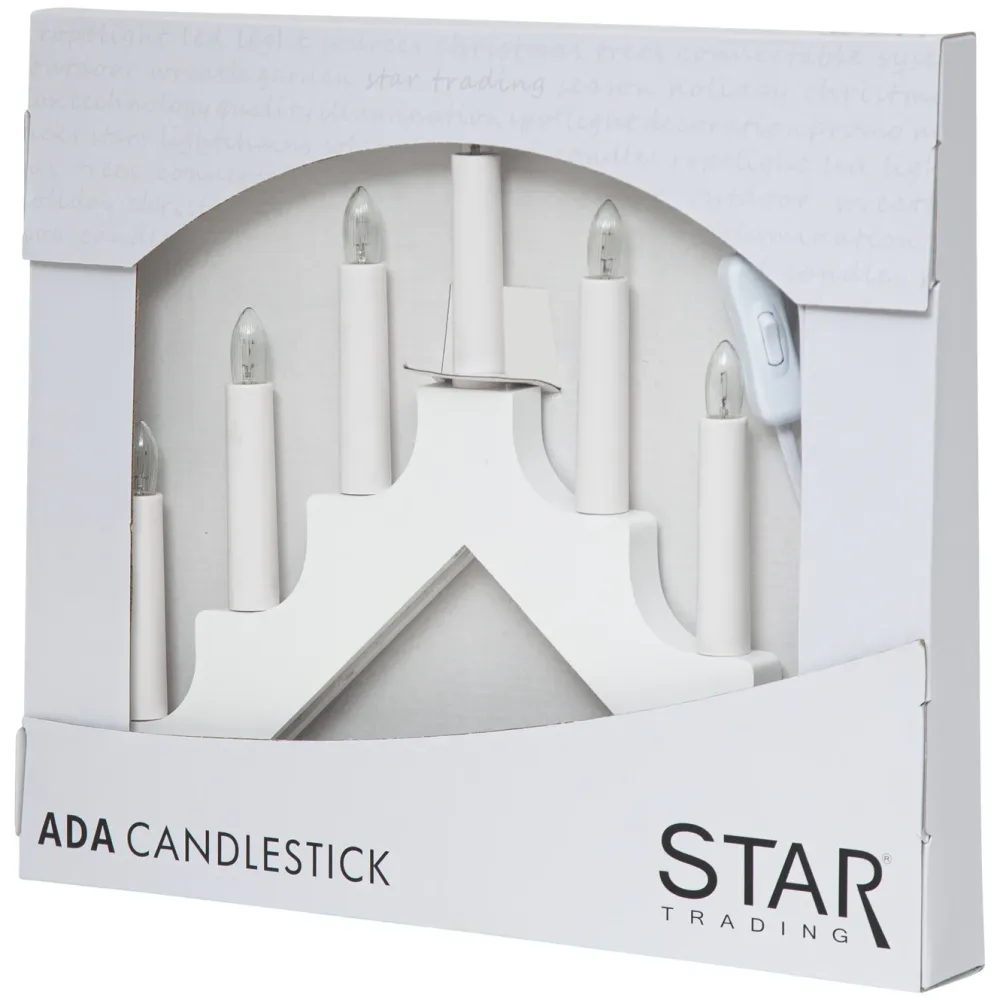 Star Trading Julelys|Adventsstake med 7 armer