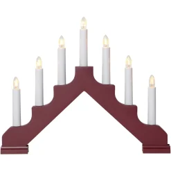 Star Trading Julelys|Adventsstake med 7 armer