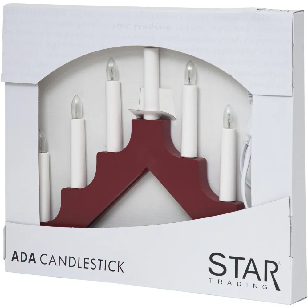 Star Trading Julelys|Adventsstake med 7 armer