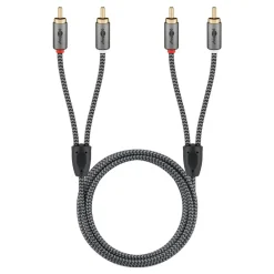 Kjell Lyd- & Videokabler|Stereo RCA-kabel 0,5 m