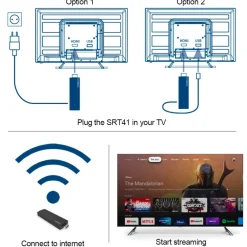 STRONG Tv Og Tilbehør|Google TV Stick 4K HDMI