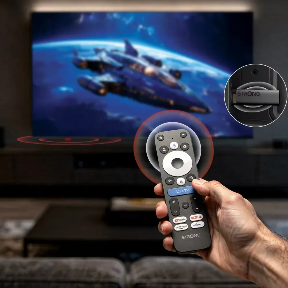 STRONG Tv Og Tilbehør|LEAP-NOVA 4K Google TV Stick 32 GB