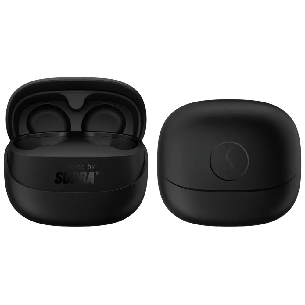 Supra Hodetelefoner Og Hodesett|ZERO-TX2 Mini trådløse in-ear-hodetelefoner Svart
