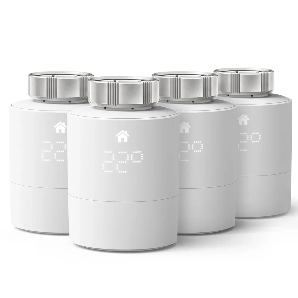 tado Inneklima|Temperaturkontroll|Ekstra termostat til Radiator V3+ 4-pk.