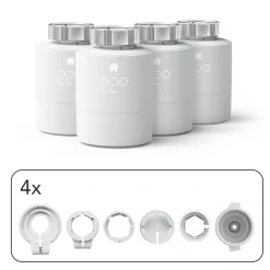 tado Inneklima|Temperaturkontroll|Ekstra termostat til Radiator V3+ 4-pk.