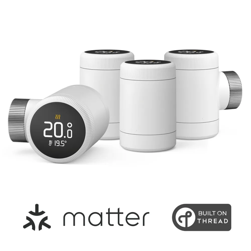 tado Inneklima|Temperaturkontroll|Smart Radiator Thermostat X 4-pk.