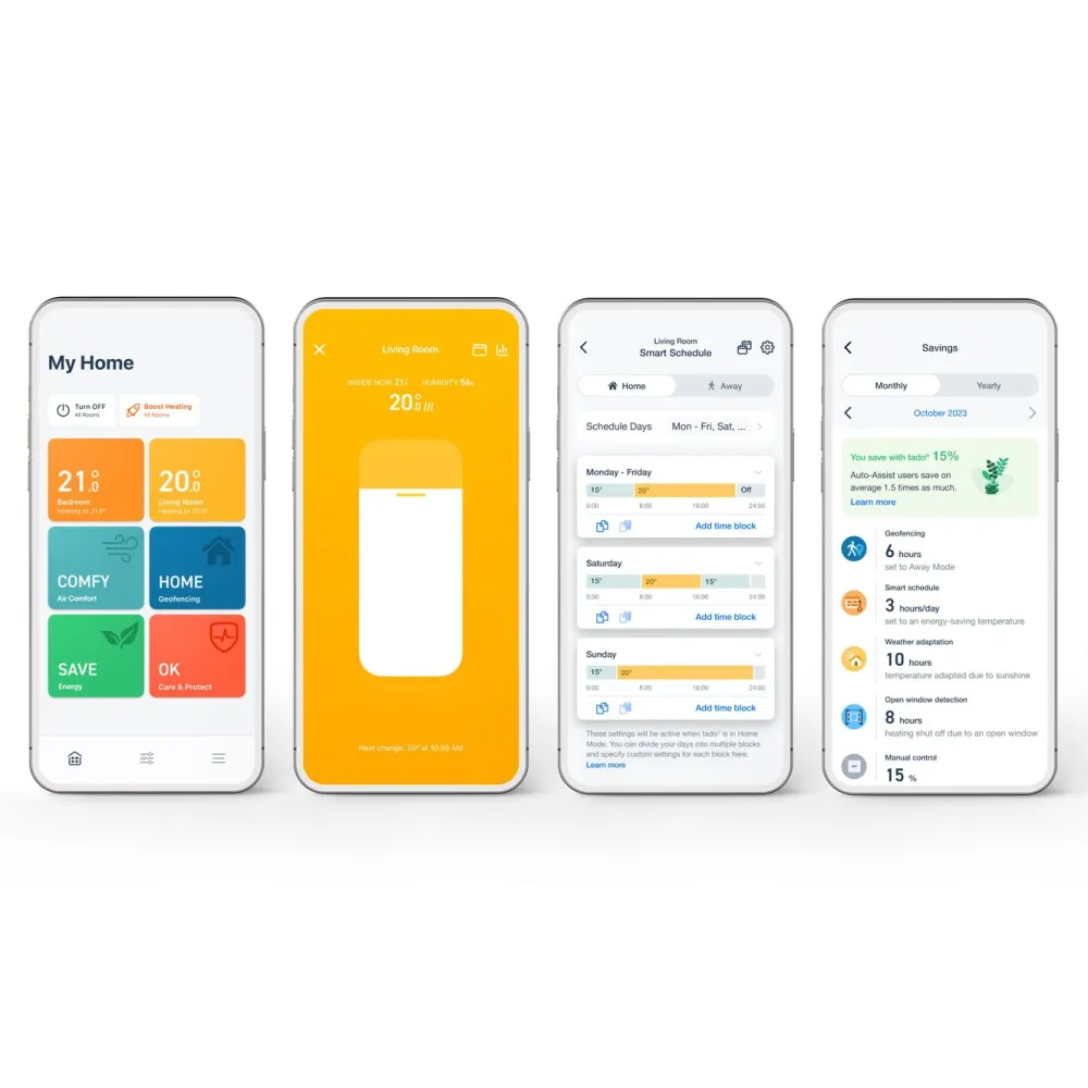 tado Inneklima|Temperaturkontroll|Smart Thermostat X (kablet)