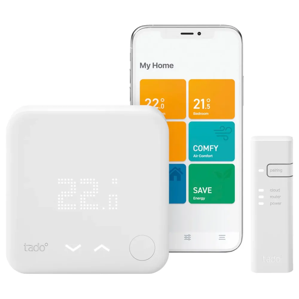 tado Inneklima|Temperaturkontroll|Wired Smart Thermostat V3+ Startpakke