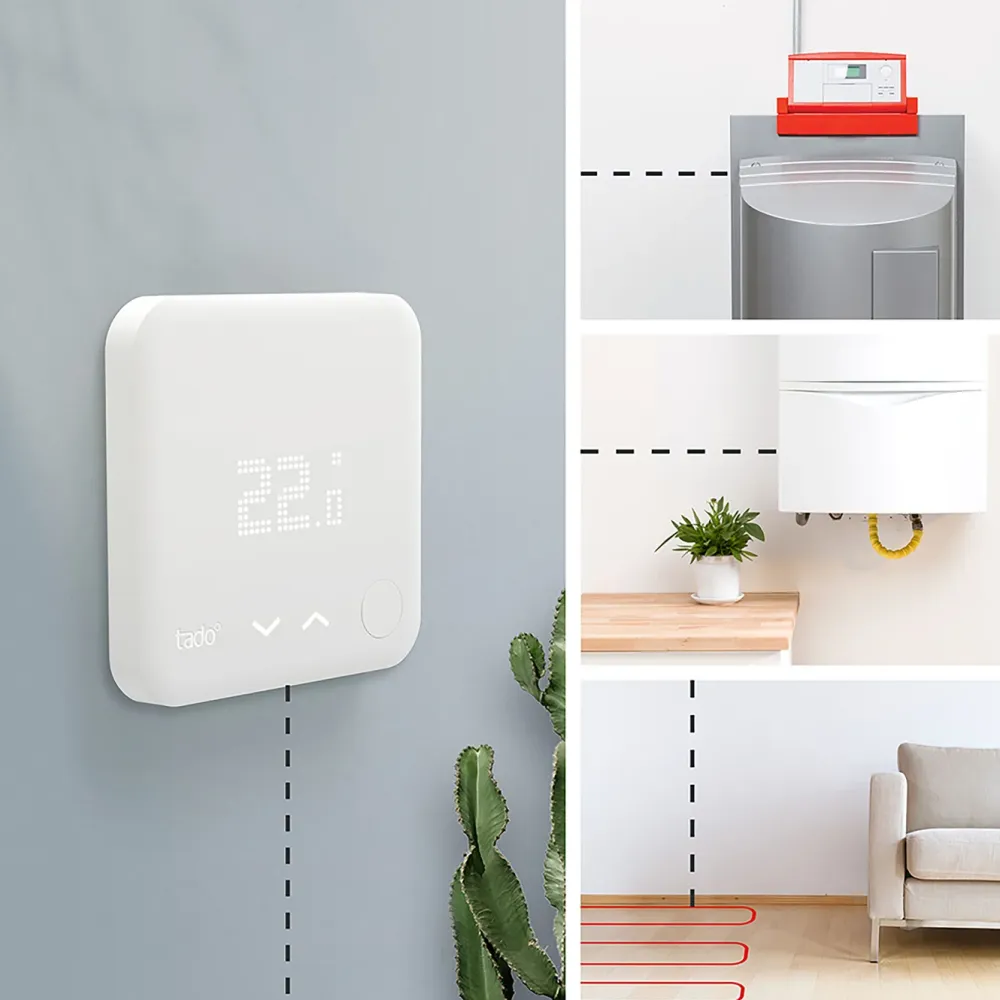 tado Inneklima|Temperaturkontroll|Wired Smart Thermostat V3+ Startpakke