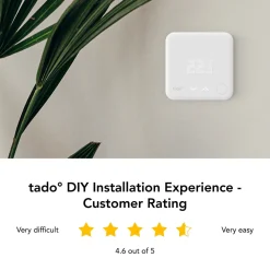 tado Inneklima|Temperaturkontroll|Wireless Thermostat V3+ Startpakke