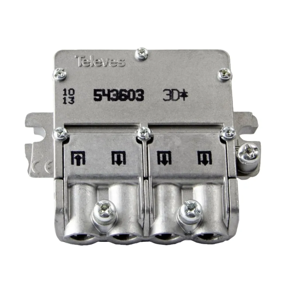 Televes Tv Og Tilbehør|Easy-F mini F-splitter 3-veis