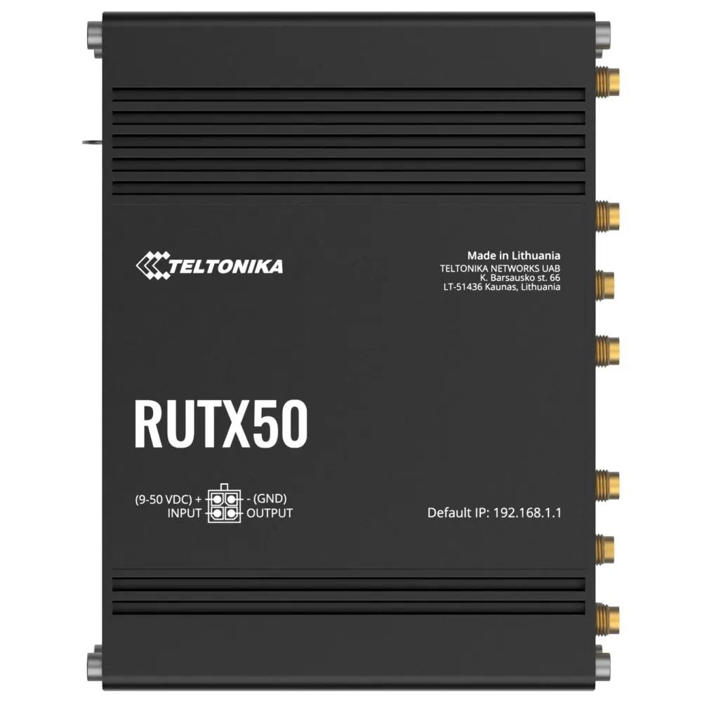 Teltonika Mobilt Bredbånd Og Rutere|RUTX50 5G-ruter