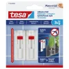 Tesa Teip|Opphenging|Justerbar limspiker for kakkel og metall 3 kg 2-pk.