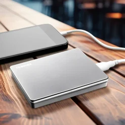 Toshiba Lagring|Canvio Flex Silver 2 TB