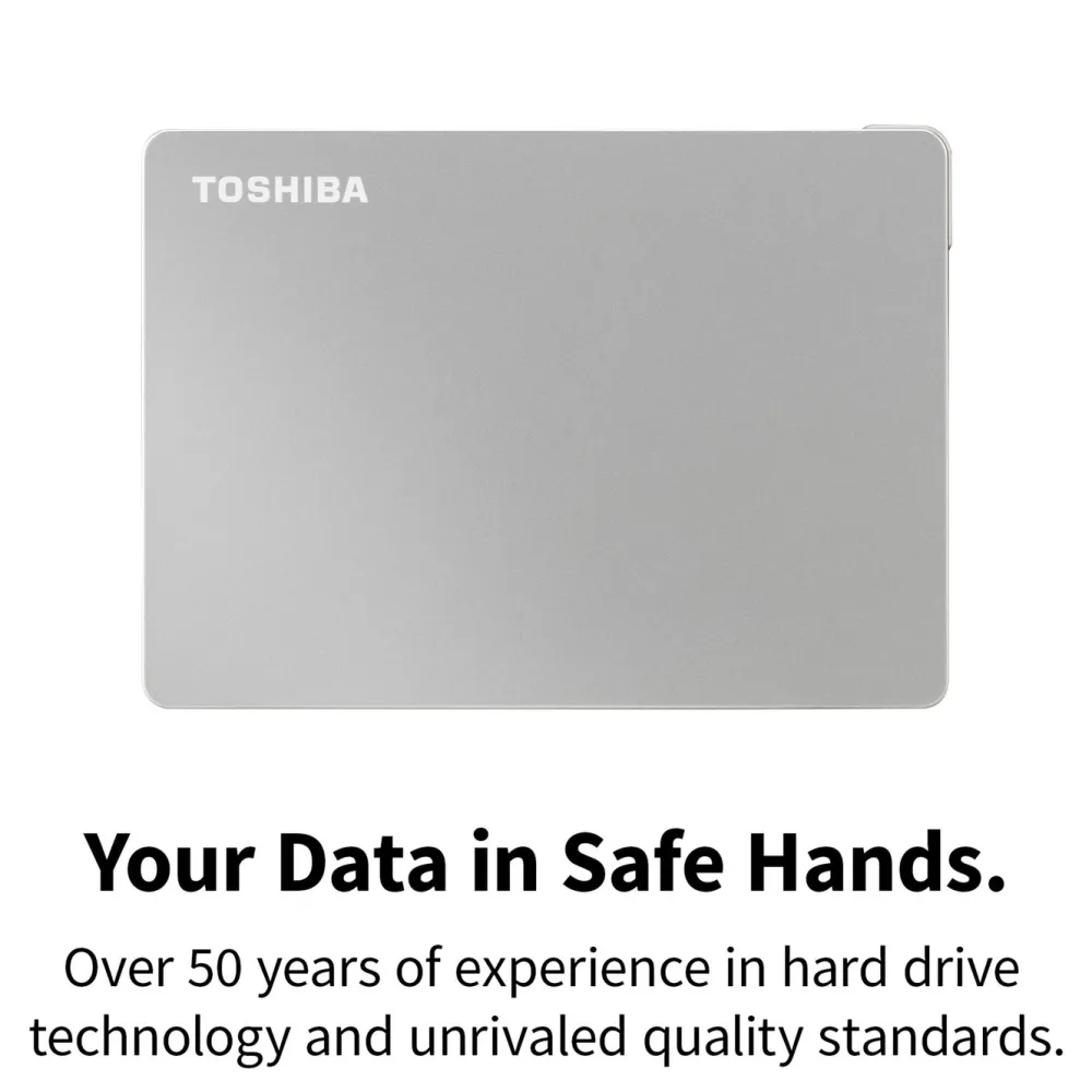 Toshiba Lagring|Canvio Flex Silver 4 TB