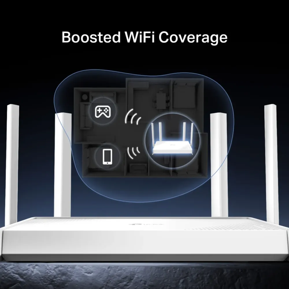 TP-Link Wifi-Routere|Archer BE220W – BE3600 Dual-Band Wifi 7 ruter