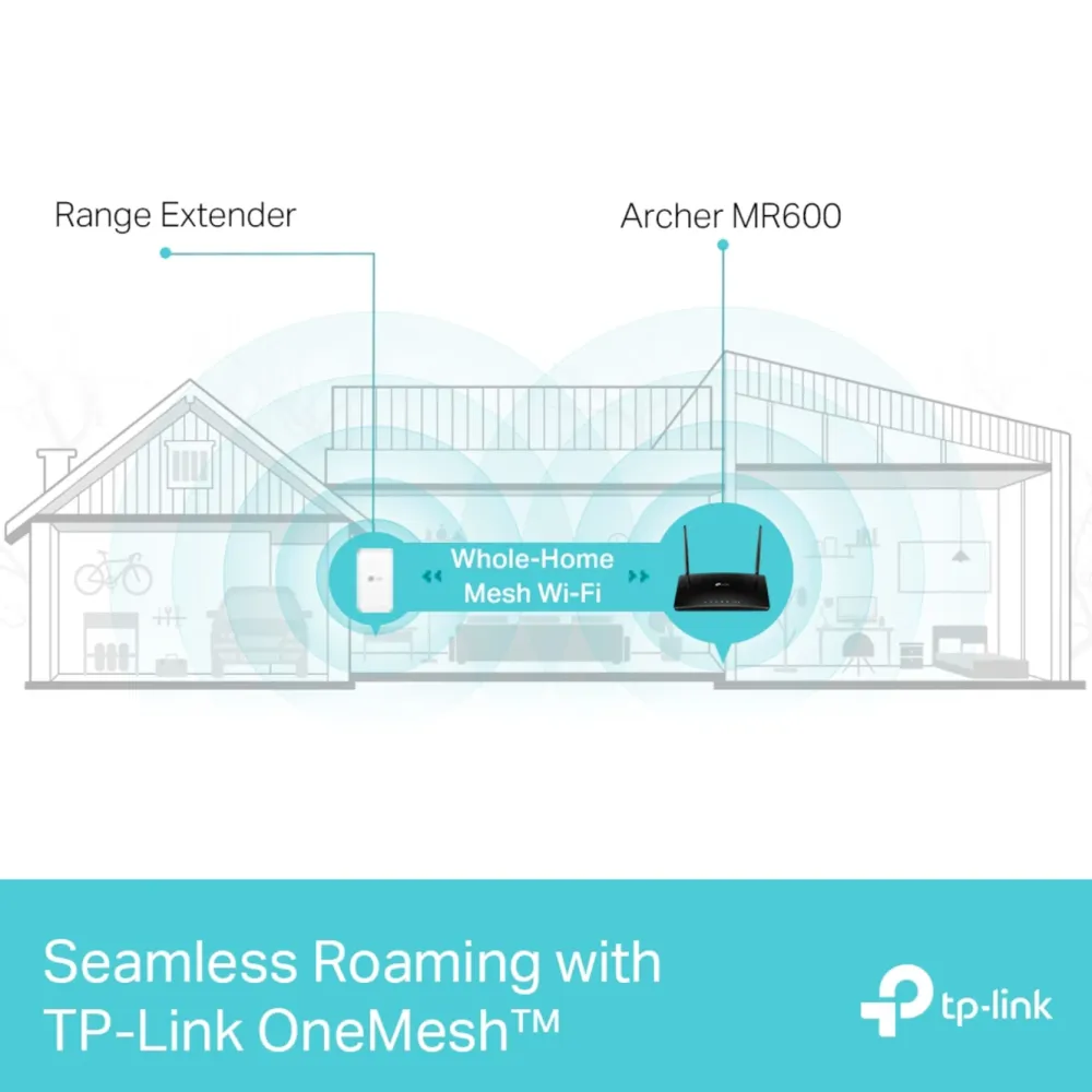 TP-Link Mobilt Bredbånd Og Rutere|Archer MR600 4G+-ruter AC1200