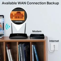 TP-Link Mobilt Bredbånd Og Rutere|Archer MR200 4G-ruter AC750